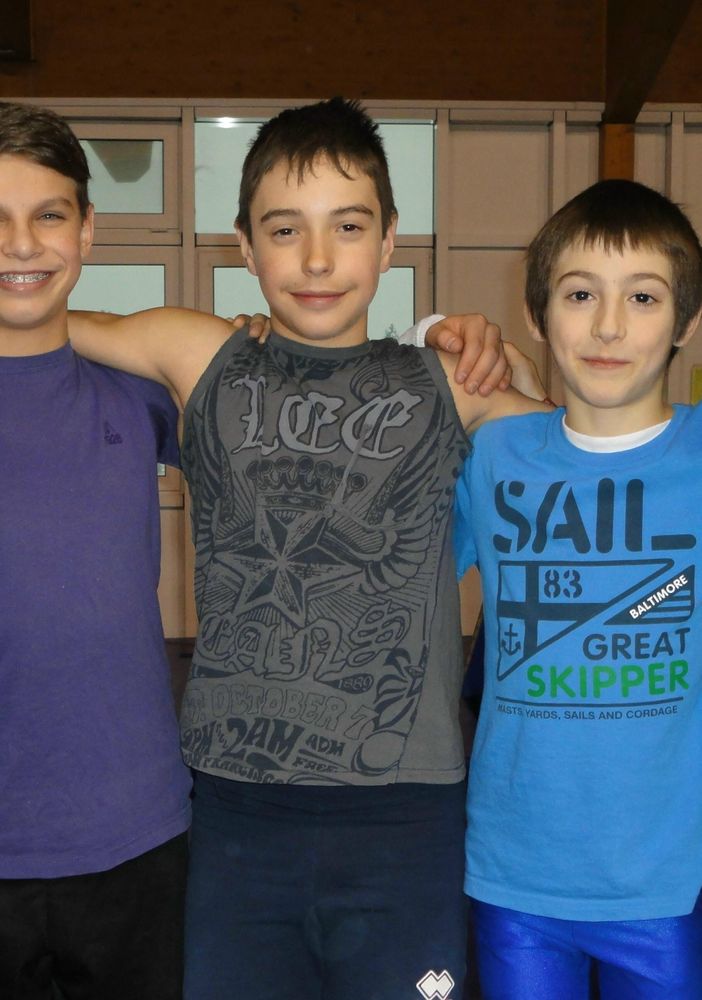 Gli allievi della Gym