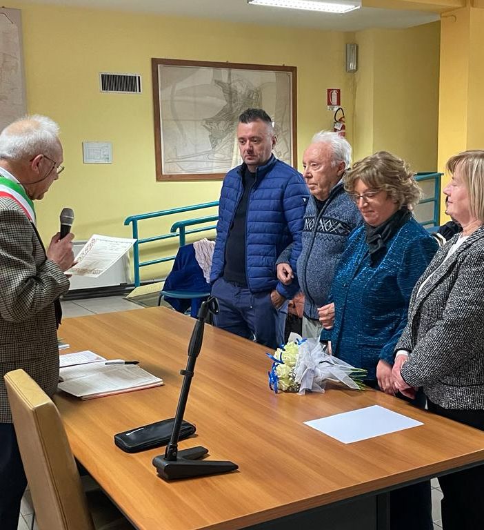 Proclamazione delle nozze con i testimoni