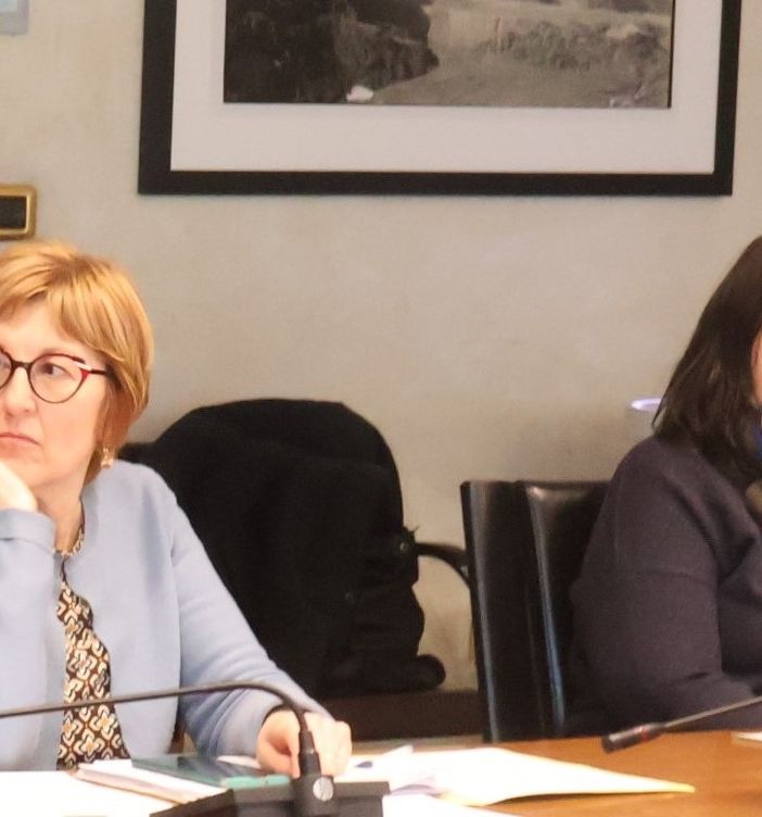 Chiara Minelli (sn) e ERika Guichardaz del Gruppo PCP