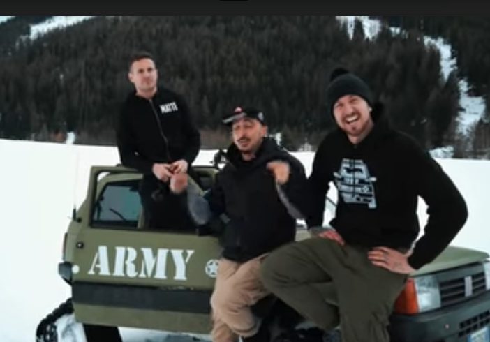 Panda 4x4 a indistruttibile carro armato - IL VIDEO