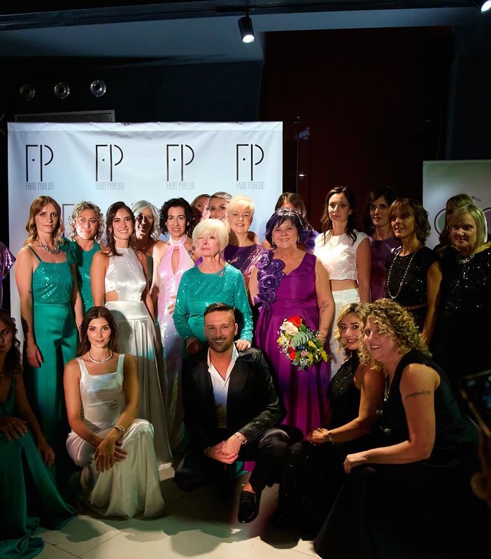 Il gruppo di modelle