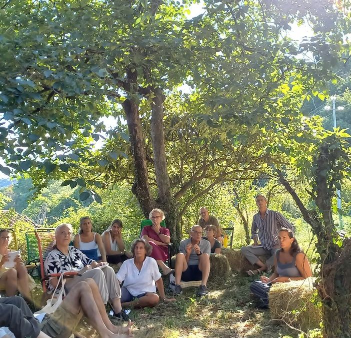 Il contadino Kutluhan in divulgazione (foto di Mauro Carlesso)