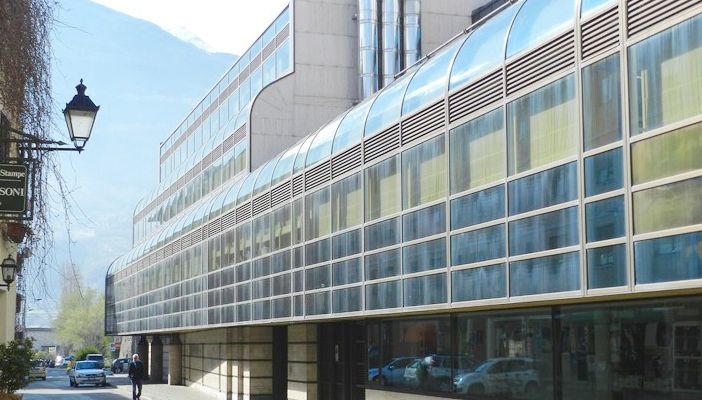 La biblioteca regionale 'Bruno Salvadori' ad Aosta
