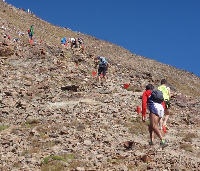 Nel 2016 è ripresa la gara Aosta  - Charvensod - Becca di Nona