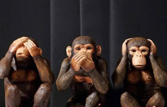 Il giornalismo non è quello delle tre scimmiette