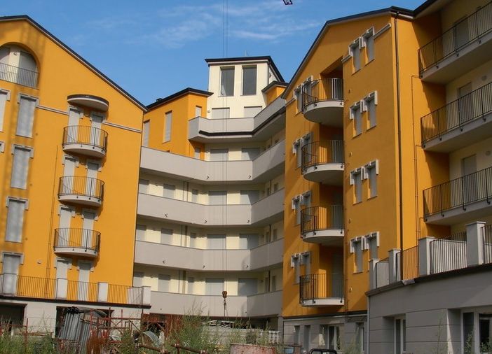 Case popolari gestite dall'Arer di Aosta al Quartiere Cogne