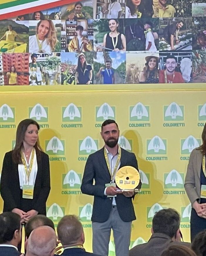 Didier Chapoz alla premiazione