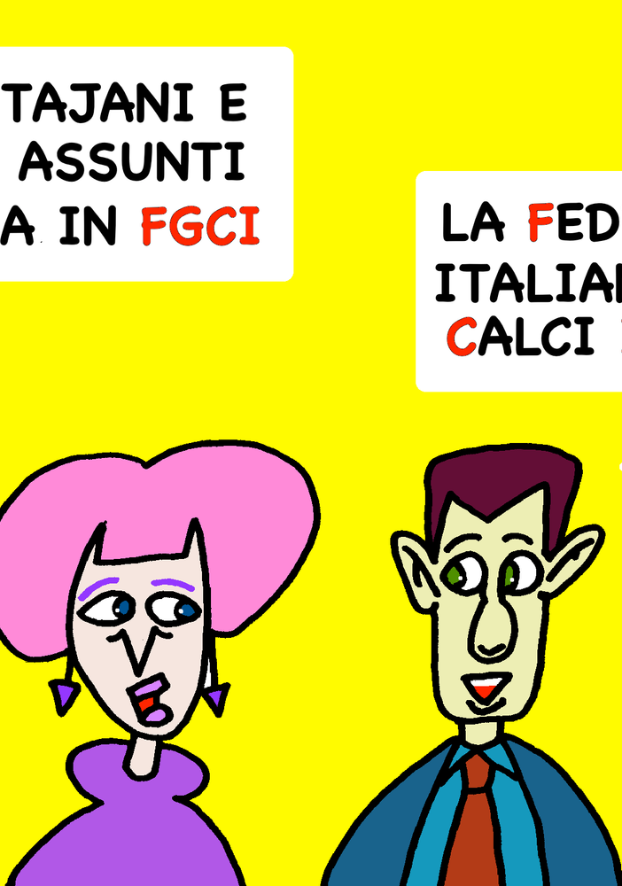 LA VIGNETTA DELLA SETTIMANA: I FIGLI SO' PEZZI E' ...CORE BUSINESS Tengo famiglia