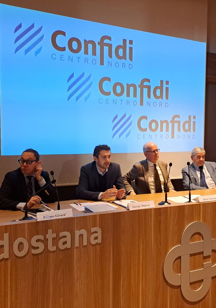 Da sn: Filippo Greras, Giorgio Mafroca, Pierre Noussan, Giancarlo Giachino