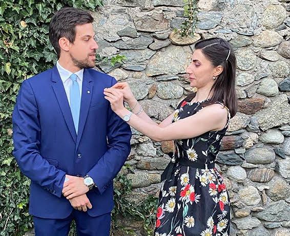 Luca Distasi e Ilaria Russo