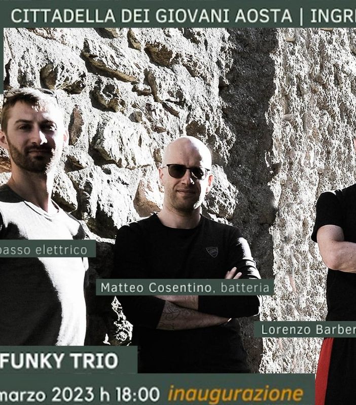 The A.B.C. Funky Trio rassegna musicale Espace Jazz 2023