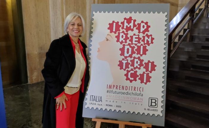 8 marzo, un francobollo per l’imprenditoria femminile