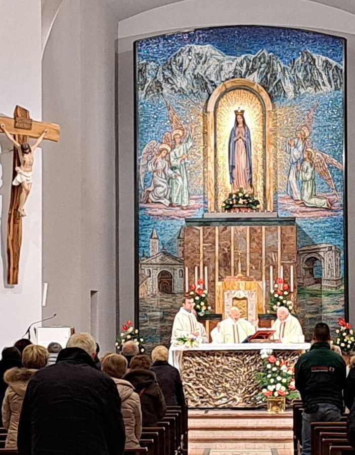I fedeli hanno partecipato all'apertura della Novena a Maria Immacolata
