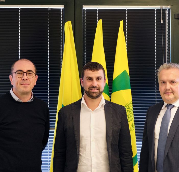 Da sn: Richard Lanièce, Alessio Nicoletta e Elio Gasco