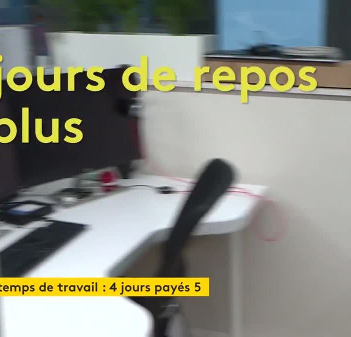 La semaine de 4 jours pour attirer les employés