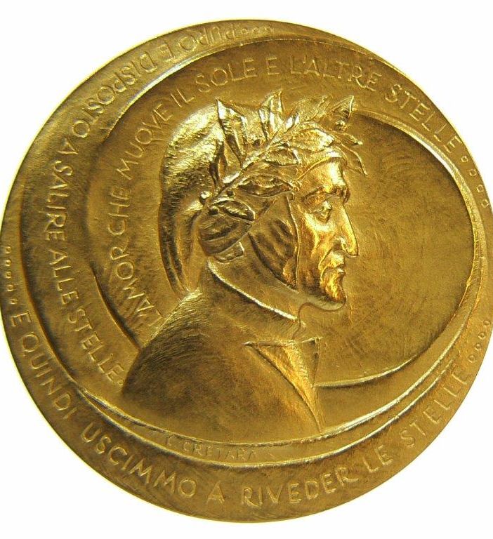 Medaglia in oro del centenario della Banca d'Italia