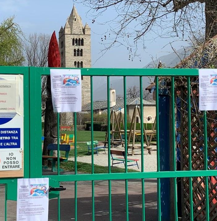 Aosta: L'Ordinanza dei bimbi, 'parchi giochi sempre aperti per la nostra salute'