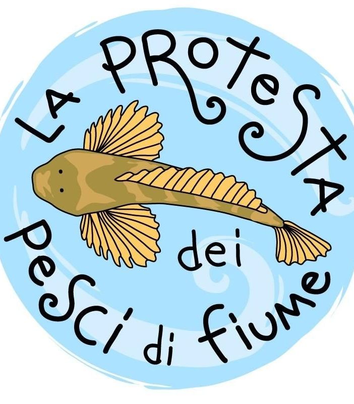 La protesta dei pesci di fiume, tre presidi contro inquinamento e prosciugamento torrenti