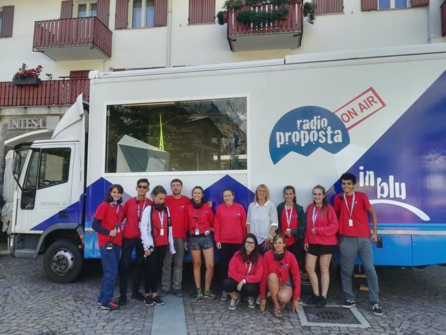 La squadra iridata di Radio Proposta inblu
