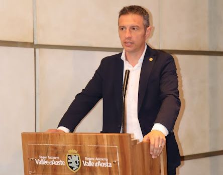 L'assessore Davide Sapinet