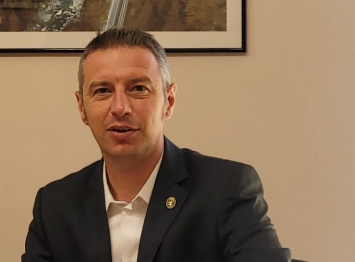 Davide Sapinet, assessore regionale ai lavori pubblici