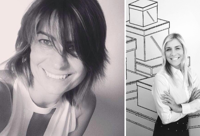 Serena Fasano, torinese, PARTNER e CLIENT DIRECTOR INSTANT LOVE e Fabrizia Marchi, romana, CEO TBWA ITALIA