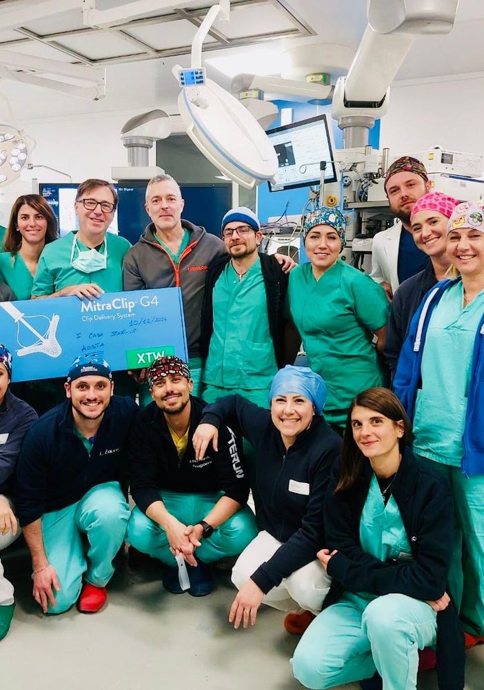 L'equipe che ha eseguito l'intervento