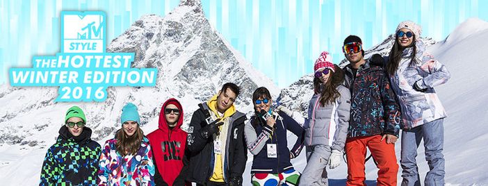 Le nevi di Cervinia passerella per la moda invernale di MTV
