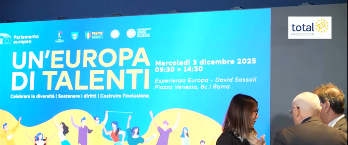 "Un'Europa di talenti": a Roma l'evento del Parlamento Ue per l'inclusione (Video)