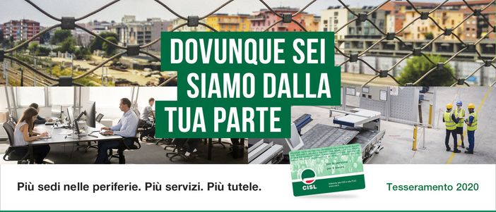 Perché iscriversi alla CISL? Perché iscriversi alla CISL?