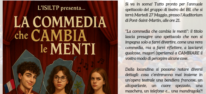 LA COMMEDIA CHE CAMBIA LE MENTI