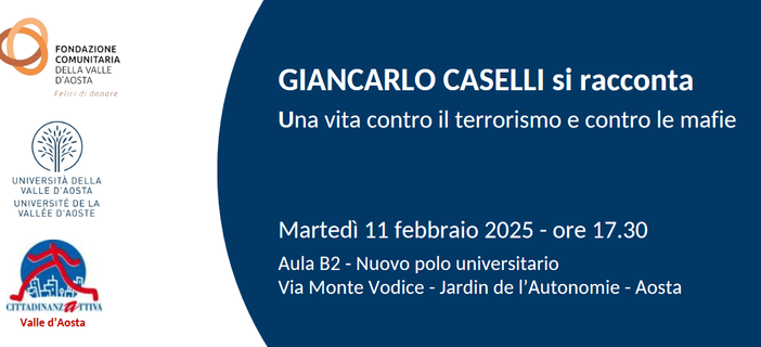 Giancarlo Caselli si racconta, una vita di lotta contro terrorismo e mafie Giancarlo Caselli si racconta, una vita di lotta contro terrorismo e mafie