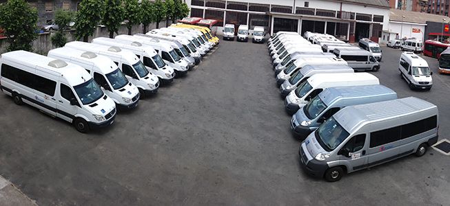 Il parco mezzi della Tundo spa Il parco mezzi della Tundo spa