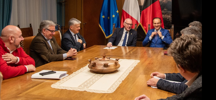 Asse Aosta-Torino, vertice politico sulle infrastrutture: Cirio ricevuto a Palazzo regionale