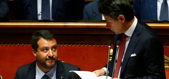 Salvini ai tempi del Conte II Salvini ai tempi del Conte II