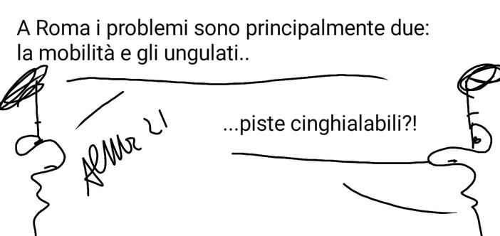 LE VIGNETTA DELLA SETTIMANA di Almor e Mellana LE VIGNETTA DELLA SETTIMANA di Almor e Mellana