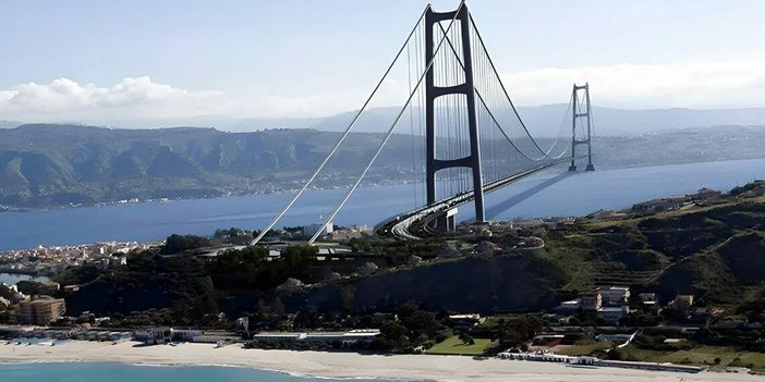 Rendering Ponte sullo Stretto Progetti Progetti