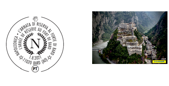 Poste Italiane alla rievocazione storica “Napoleonica. L’armata di riserva al Forte di Bard”