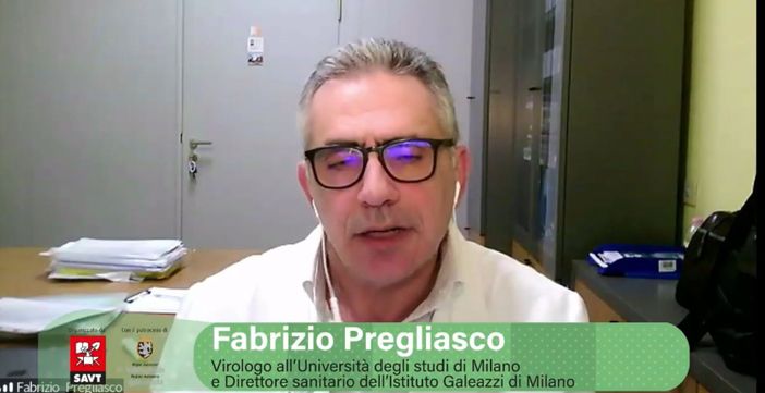 Il virologo Pregliasco e i vertici Usl concordi, 'vaccini migliore arma per vincere il Covid' Il virologo Pregliasco e i vertici Usl concordi, 'vaccini migliore arma per vincere il Covid'