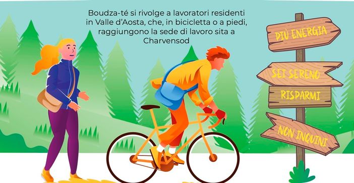 Boudza-té, a Charvensod la mobilità sostenibile diventa stile di vita