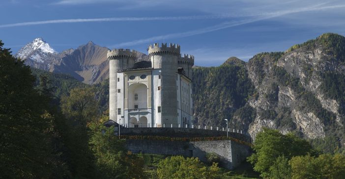 Nuovo allestimento del castello di Aymavilles