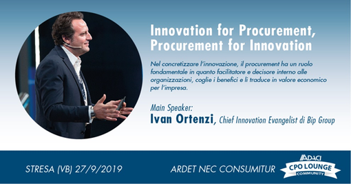 Stresa: Direttori Acquisti e Logistici in equilibrio fra innovazione e sostenibilità Stresa: Direttori Acquisti e Logistici in equilibrio fra innovazione e sostenibilità