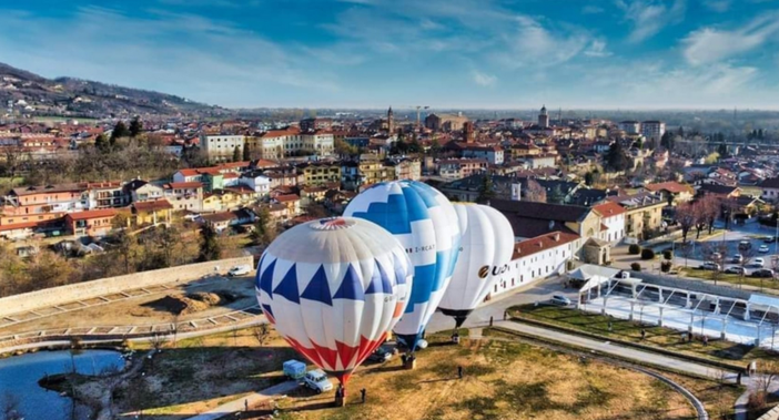 Sabato a Busca si discute di meteo e clima tra droni, mongolfiere e anche in teatro Sabato a Busca si discute di meteo e clima tra droni, mongolfiere e anche in teatro