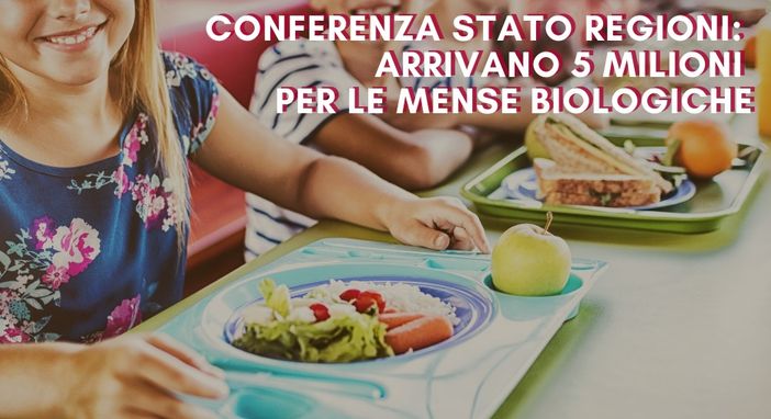 Per le mense biologiche scolastiche dallo Stato cinque milioni da ripartire tra le Regione Per le mense biologiche scolastiche dallo Stato cinque milioni da ripartire tra le Regione
