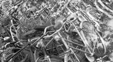 Le biciclette in foto si riferiscono alla