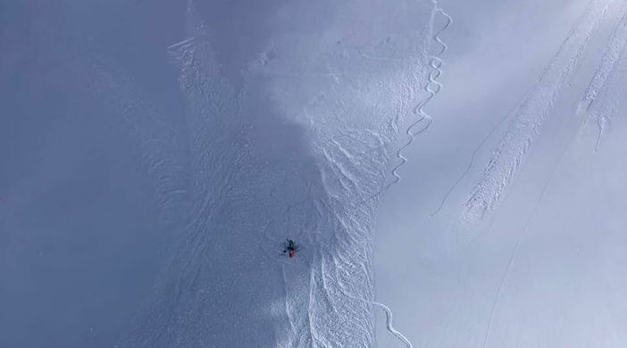 Intervento del Soccorso Alpino Valdostano per valanga alla Colle di Malatrà