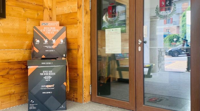 Scarpe esauste per un futuro più verde: Charvensod entra nel circuito del riciclo Esosport Scarpe esauste per un futuro più verde: Charvensod entra nel circuito del riciclo Esosport