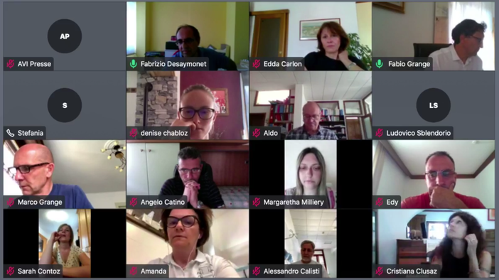 I lavori del Consiglio comunale di Nus si sono svolti ancora online