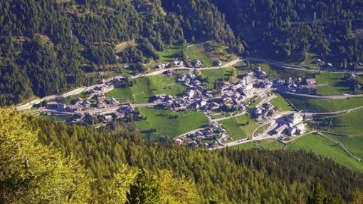 Una veduta della zona interessata dai lavori