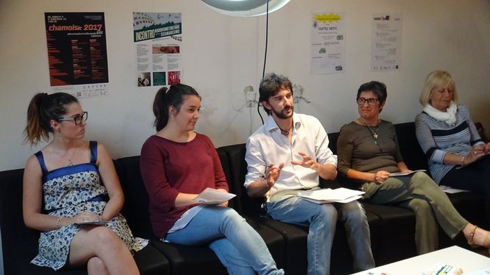 Un momento della presentazione della rassegna estiva